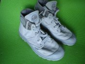 Высокие кеды кроссовки женские текстильные Palladium Baggy Canvas, р. 39,5.
