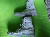 Высокие кеды кроссовки женские текстильные Palladium Baggy Canvas, р. 39,5.