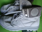 Высокие кеды кроссовки женские текстильные Palladium Baggy Canvas, р. 39,5.