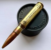 Сувенир 50 bmg лазерная гравировка