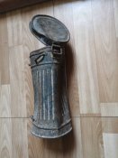 Газбак Вермахт #4 (короткий, є номер, деформація)