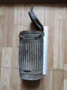 Газбак Вермахт #4 (короткий, є номер, деформація)
