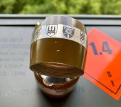 Пепельница из спг9 гравировка