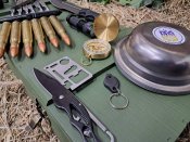 Набір розкладних шампурів з кулеметних гільз 12.7 мм в дерев’яному кейсі