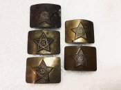 Пряжка = солдатская советская армия...