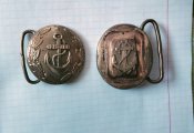 Дві пряжки ВМФ СРСР