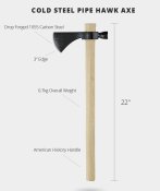 Сокира Cold Steel Pipe Hawk