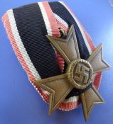 KVK 2-го класса без мечей на колодке.