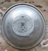 Алюмінієва миска сухопутних сил вермахта. Копія