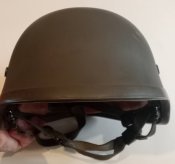 Немецкий общевойсковой защитный шлем компании Schuberth Gmbh.