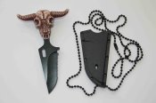 Тычковый нож Bull с серрейторной заточкой (1443)