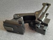 Кріплення на шолом для ПНБ приладу нічного бачення NVG Mount Metal Black