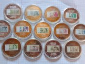 13 медалей с немецких земель .