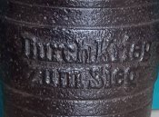 Чугунная ступка 1914-16г.
