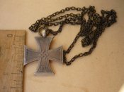 Натільний хрестик у вигляді ЕК.1939. Німеччина.