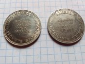 2 автомобильных жетона . Германия .