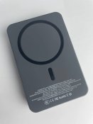 Магнітний бездротовий павербанк 20w magsafe 5000 mAh, колір - чорний
