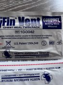 Оклюзійна пов'язка Nar HyFin Vent Chest Seal, подвійний пакет