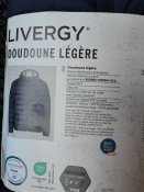 Демісезонна стьобана куртка чоловіча Livergy М .