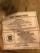 US Army Combat Pants FR gen 2 (Large/short)