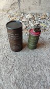 Дим м18 червоного кольору