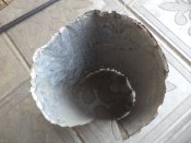 Алюминиевая вставка в бачок противогаза