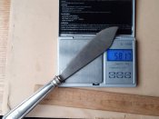 Ніж срібний (800 проба) . Німеччина. Кайзерівська.