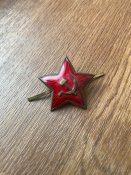Звезды на головной убор обр. 1941 г.