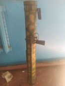 Реактивний піхотний вогнемет  "Джміль" Тубус Трофей