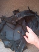 Тактичний військовий рюкзак 45л Multicam Black / тактический рюкзак