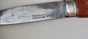 Старий ніж Frosts Mora Sweden laminated steel