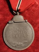"За зимову компанію на Сході 1941/42" Ost медаль (тавро 65)