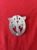 Знак ADAC в серебре