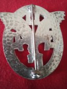 Знак ADAC в серебре