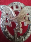 Знак ADAC в серебре
