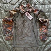 Бойова сорочка убакс USMG в камуфляжі Flecktarn