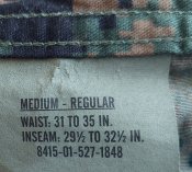 Брюки Trouser Woodland Marpat MCCUU, склад, USA армия ВС США