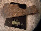 Козацька сокира (роботяга) на реставрацію.