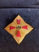 Комплект Большой крест и 4 лучевая звезда Бундес