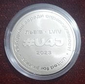 Медаль  Об'єднанні заради справедливості Львів 2023