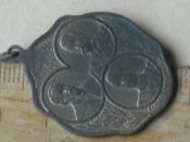 Жетон " В память Великой войньі 1914-15 ".
