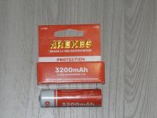 Акумулятор Arexes 18650 3.7v 3200mah з захистом