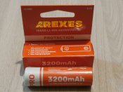Акумулятор Arexes 18650 3.7v 3200mah з захист...
