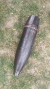 122mm.Орковський осколково-фугасний снаряд.