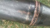 122mm.Орковський осколково-фугасний снаряд.