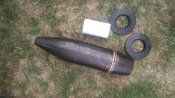 122mm.Орковський осколково-фугасний снаряд.