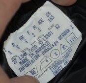 Влагозащитные, дождевые штаны Black (S)