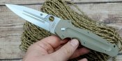 Нож Spyderco Schempp EuroEdge desert