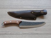 Багатофункціональний ніж Satori Knife 29см,Обвалювальний ніж мясника Саторі для роботи з м'ясом,рибою,нарізки зелені,овочів в чехлі з екошкіри