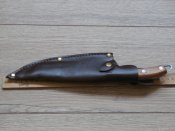 Багатофункціональний ніж Satori Knife 29см,Обвалювальний ніж мясника Саторі для роботи з м'ясом,рибою,нарізки зелені,овочів в чехлі з екошкіри